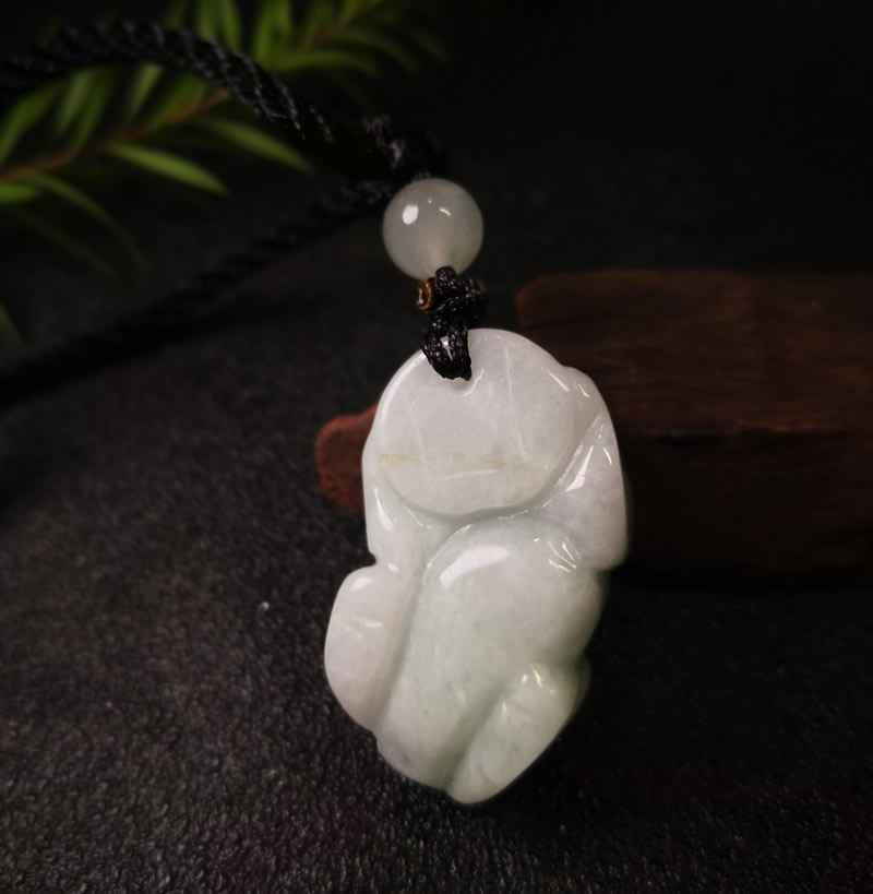 翡翠貔貅 招财吊坠