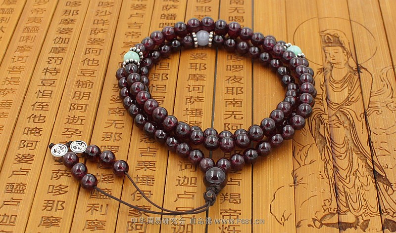[石榴石]DIY108如意念珠