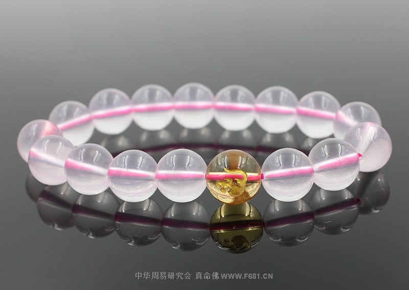 [粉水晶]真命属相手链